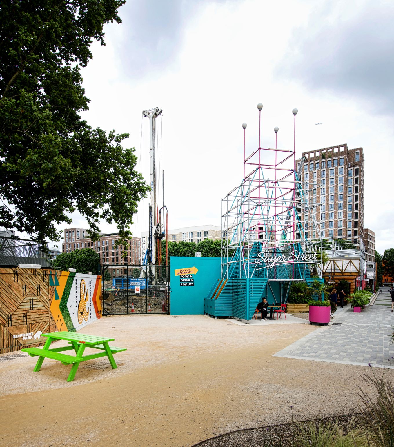 Park & Sayer construction Elephant & Castle redevelopment